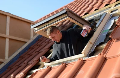 Pose de fenêtres de toit Velux au Tilleul